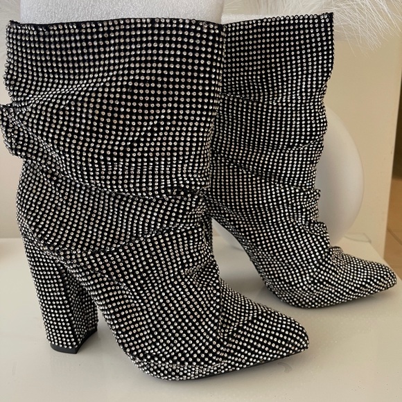 how to style rhinestone booties